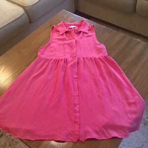 Umgee pink sleeveless dress.